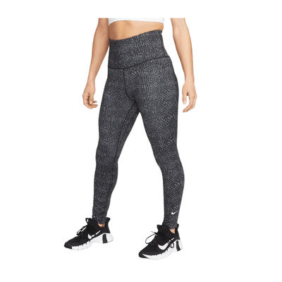 W NK ONE DF HR 7/8 TGHT AOP MUJER DX0162-010