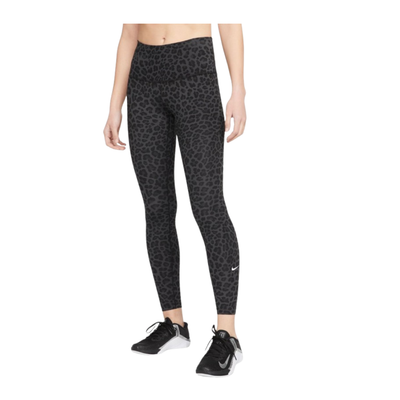 W NK ONE DF HR TGHT LEOPARD MUJER DM7274-070