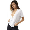 Plunge V Neck Tee
